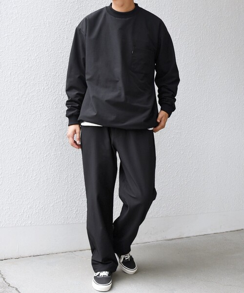 SHIPS any:〈洗濯機可能〉ストレッチ 裏起毛 ウォーム アーバン