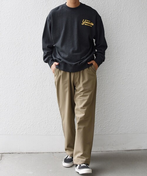 SHIPS any（シップス エニィ）の「SHIPS any:〈洗濯機可能〉ストレッチ 裏起毛 ウォーム アーバン イージー パンツ (セットアップ対応)◇（その他パンツ・メンズ・カーキ/ブラック/ダークグレー/ダークブルー・X-LARGE/LARGE/MEDIUM/SMALL）」の15枚目の写真