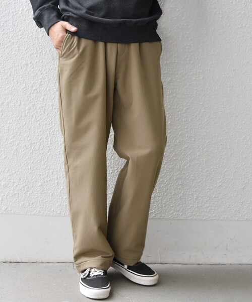 SHIPS any（シップス エニィ）の「SHIPS any:〈洗濯機可能〉ストレッチ 裏起毛 ウォーム アーバン イージー パンツ (セットアップ対応)◇（その他パンツ・メンズ・カーキ/ブラック/ダークグレー/ダークブルー・X-LARGE/LARGE/MEDIUM/SMALL）」の19枚目の写真