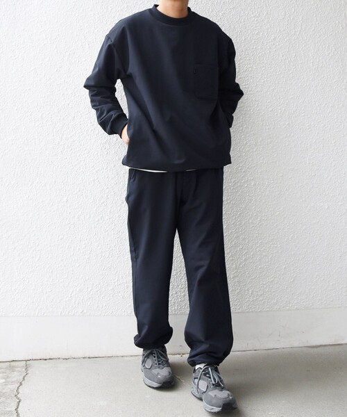 SHIPS any:〈洗濯機可能〉ストレッチ 裏起毛 ウォーム アーバン