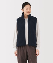 無印良品（ムジルシリョウヒン）の「婦人　ボアフリースベスト（ベスト）」