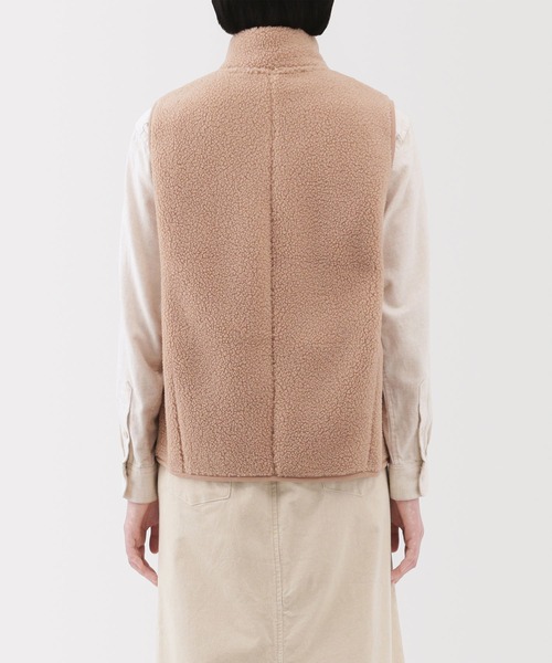 婦人 ボアフリースベスト（ベスト）｜無印良品（ムジルシリョウヒン