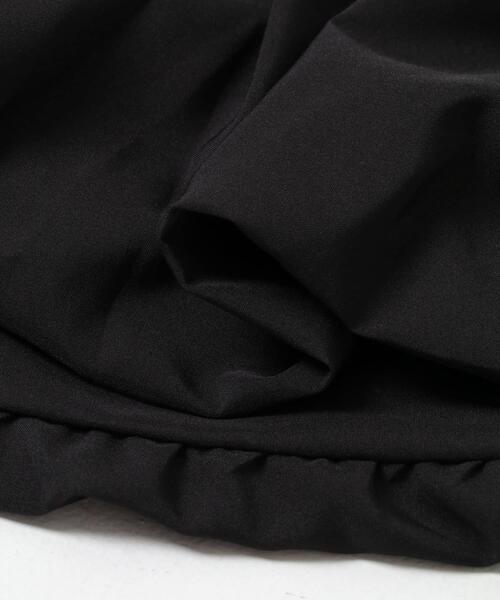 SENSE OF PLACE by URBAN RESEARCH（センスオブプレイスバイアーバンリサーチ）の「フリルバルーンコンパクトトップ（Tシャツ/カットソー・レディース・ブラック/オフホワイト・ONE）」の13枚目の写真