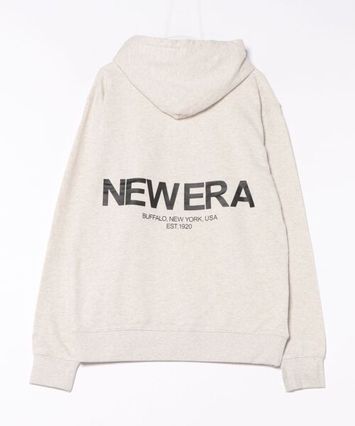 NEW ERA（ニューエラ）の「【ムラサキスポーツ限定】NEW ERA/ニューエラ SWEAT PULLOVORIGIN MS パーカー 14877272/14877273（パーカー・メンズ・ブラック/アイボリー・2XL/XL/L/M）」の3枚目の写真
