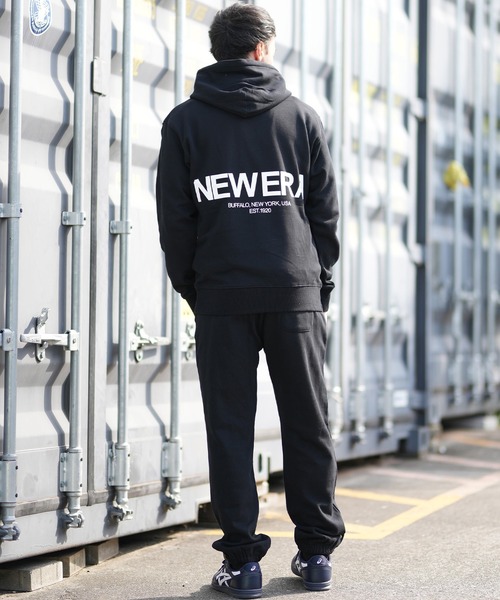 NEW ERA（ニューエラ）の「【ムラサキスポーツ限定】NEW ERA/ニューエラ SWEAT PULLOVORIGIN MS パーカー 14877272/14877273（パーカー・メンズ・ブラック/アイボリー・2XL/XL/L/M）」の21枚目の写真