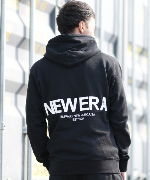 NEW ERA（ニューエラ）の「【ムラサキスポーツ限定】NEW ERA/ニューエラ SWEAT PULLOVORIGIN MS パーカー 14877272/14877273（パーカー・メンズ・ブラック/アイボリー・2XL/XL/L/M）」の18枚目の写真