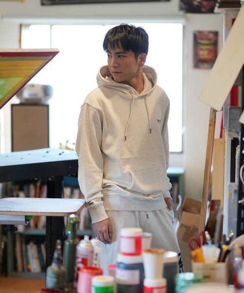 NEW ERA（ニューエラ）の「【ムラサキスポーツ限定】NEW ERA/ニューエラ SWEAT PULLOVORIGIN MS パーカー 14877272/14877273（パーカー・メンズ・ブラック/アイボリー・2XL/XL/L/M）」の15枚目の写真