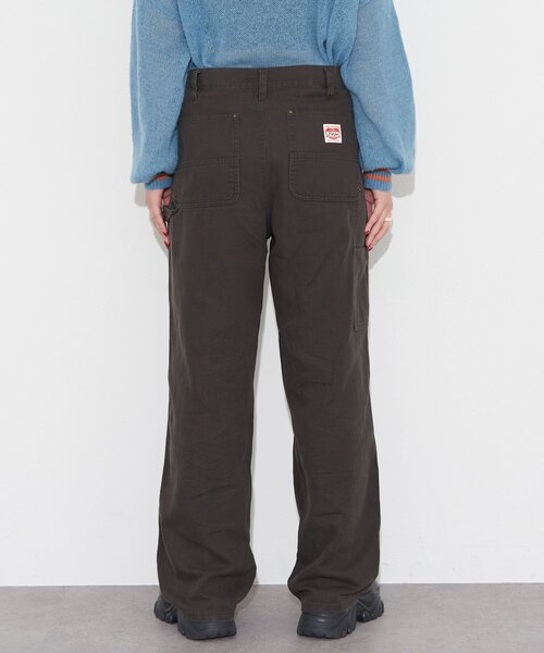 CIAOPANIC（チャオパニック）の「ダックダブルニーパンツ（その他パンツ・レディース・チャコールグレー/キャメル・MEDIUM/LARGE）」の16枚目の写真