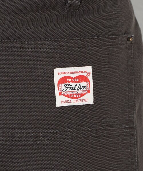 CIAOPANIC（チャオパニック）の「ダックダブルニーパンツ（その他パンツ・レディース・チャコールグレー/キャメル・MEDIUM/LARGE）」の21枚目の写真