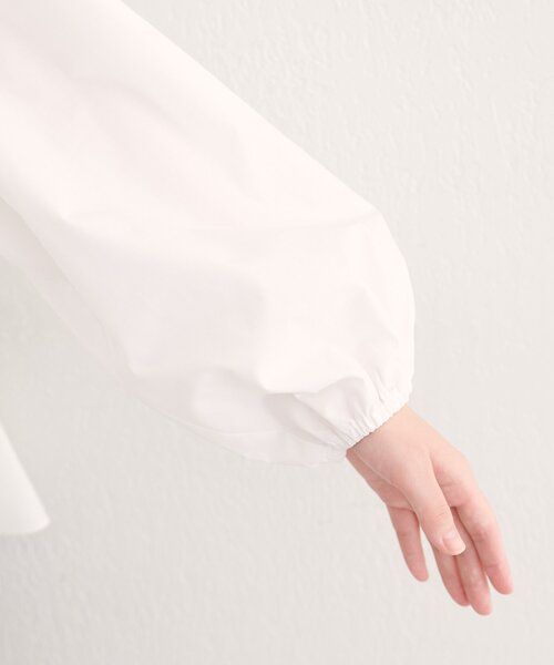 natural couture(ナチュラルクチュール)の「フレアヘムブラウス(シャツ/ブラウス・レディース・ブラック/ボルドー/オフホワイト・FREE)」の13枚目の写真