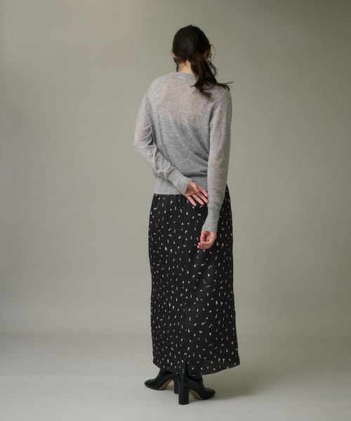 I.T.'S international(イッツインターナショナル)の「クルーネックニットプルオーバー《Melty air wool》(ニット/セーター・レディース・ピンク/ブルー/グレー/ブラック/オフホワイト・フリー)」の17枚目の写真