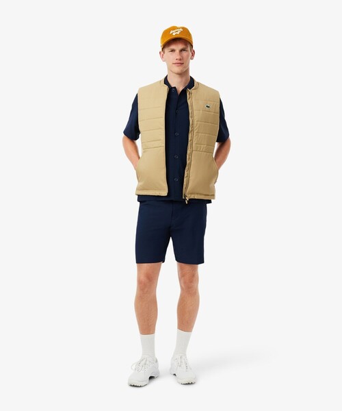 LACOSTE（ラコステ）の「ラコステゴルフウルトラドライボタンシャツ（シャツ/ブラウス・メンズ・オリーブ/ネイビー・40/39/41）」の8枚目の写真