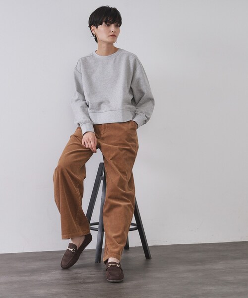 OPAQUE.CLIP（オペークドットクリップ）の「【通勤対応可能】ビット付きフェイクファーローファー（パンプス・レディース・ベージュ/ブラウン系その他5/ブラック・03/02/01）」の10枚目の写真