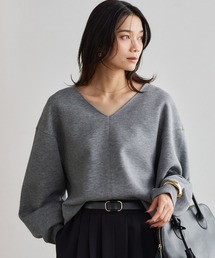 BARNYARDSTORM | BARNYARDSTORM / TRスムースVネックプルオーバー/ マシンウォッシャブル 【YouTube「i.style closet」紹介アイテム】(スウェット)