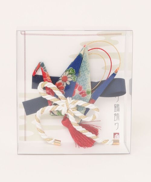 カヤ（カヤ）の「【カヤ】折鶴祝いヘアクリップ（バレッタ/ヘアクリップ・レディース・ブラック/ブルー/ピンク/パープル・FREE）」の2枚目の写真