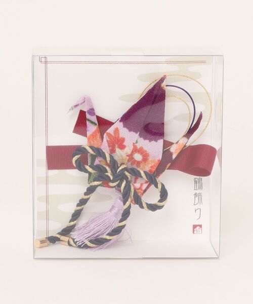 カヤ（カヤ）の「【カヤ】折鶴祝いヘアクリップ（バレッタ/ヘアクリップ・レディース・ブラック/ブルー/ピンク/パープル・FREE）」の10枚目の写真
