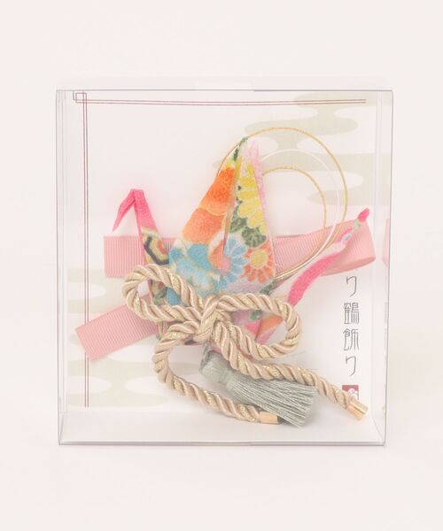 カヤ（カヤ）の「【カヤ】折鶴祝いヘアクリップ（バレッタ/ヘアクリップ・レディース・ブラック/ブルー/ピンク/パープル・FREE）」の13枚目の写真