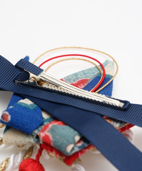 カヤ（カヤ）の「【カヤ】折鶴祝いヘアクリップ（バレッタ/ヘアクリップ・レディース・ブラック/ブルー/ピンク/パープル・FREE）」の9枚目の写真