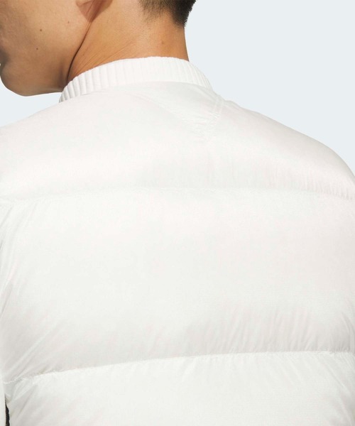 adidas（アディダス）の「PERTEX QUANTUM フルジップ ダウンベスト【adidas Golf/アディダスゴルフ】（ダウンベスト・メンズ・ブラック/オフホワイト・LARGE/MEDIUM/X-LARGE/XX-LARGE）」の5枚目の写真