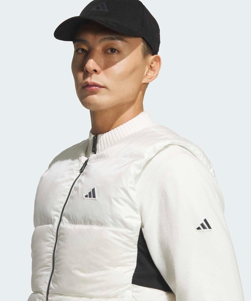PERTEX QUANTUM フルジップ ダウンベスト【adidas Golf/アディダス