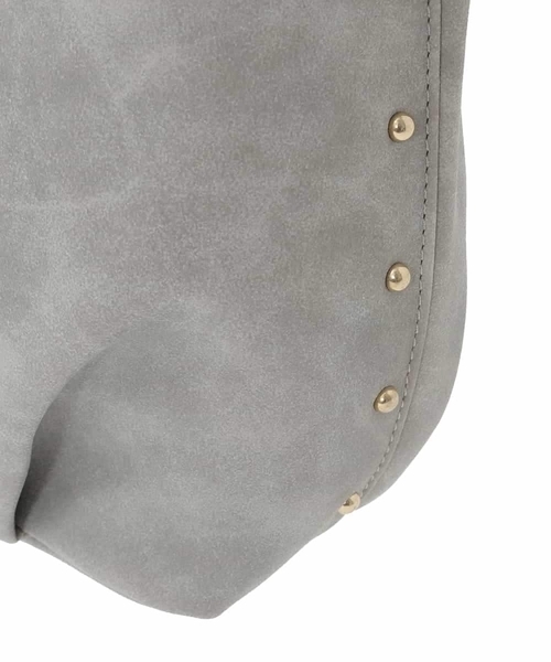 異素材ドッキングワンハンドルバッグ