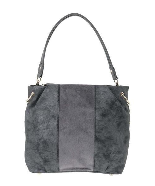 異素材ドッキングワンハンドルバッグ