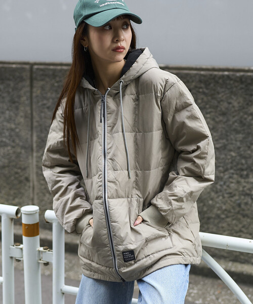 TAION/タイオン SC FRONT ZIP DOWN HOODIE 限定展開/スポーツ