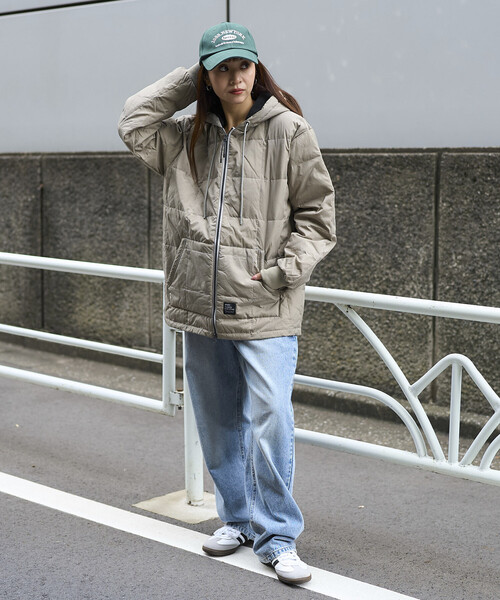 TAION/タイオン SC FRONT ZIP DOWN HOODIE 限定展開/スポーツ