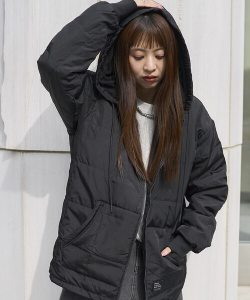 小物 SA TAION/タイオン SC FRONT ZIP DOWN HOODIE 限定展開/スポーツ