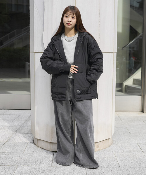 TAION/タイオン SC FRONT ZIP DOWN HOODIE 限定展開/スポーツ