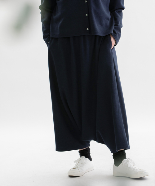 アクリルウールポンチサルエルパンツ（その他パンツ）｜nop de nod