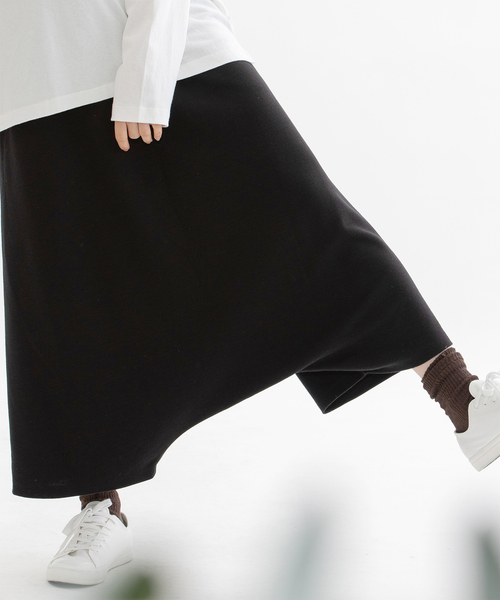 nop de nod(ノップドゥノッド)の「アクリルウールポンチサルエルパンツ(その他パンツ・レディース・ネイビー/レッド/ブラック・M)」の16枚目の写真