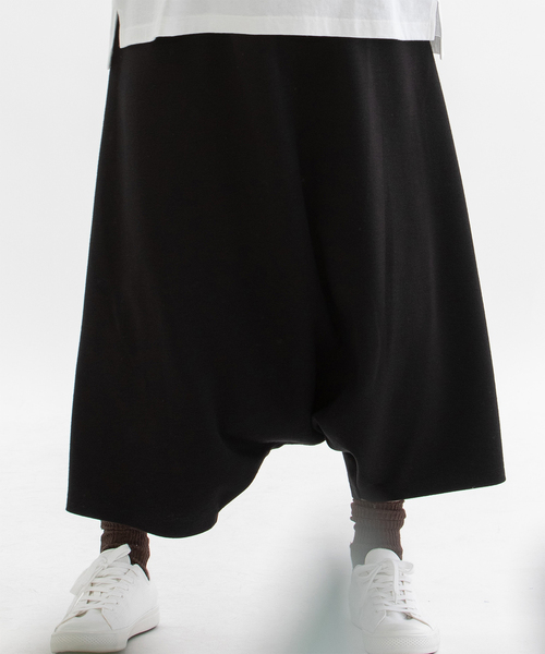 アクリルウールポンチサルエルパンツ(その他パンツ)|nop de nod アクリルウールポンチサルエルパンツ(その他パンツ)|nop de nod