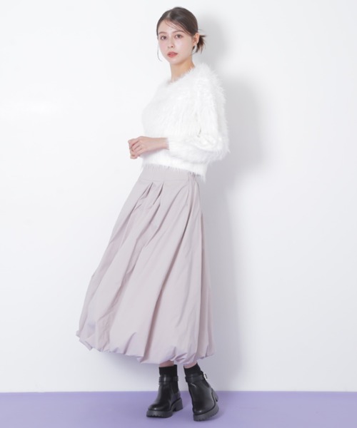 JILL by JILL STUART(ジルバイジルスチュアート)の「◇起毛ロングシャギーニット(ニット/セーター・レディース・ピンク/ホワイト/グレー・FREE)」の22枚目の写真