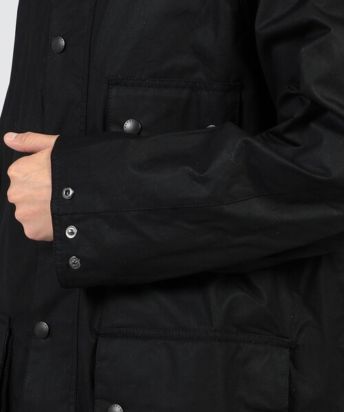 Barbour（バブアー）の「Barbour SOLWAY オーバーサイズ ワックスジャケット（ブルゾン・メンズ・ブラック/カーキ・36/38/40）」の10枚目の写真