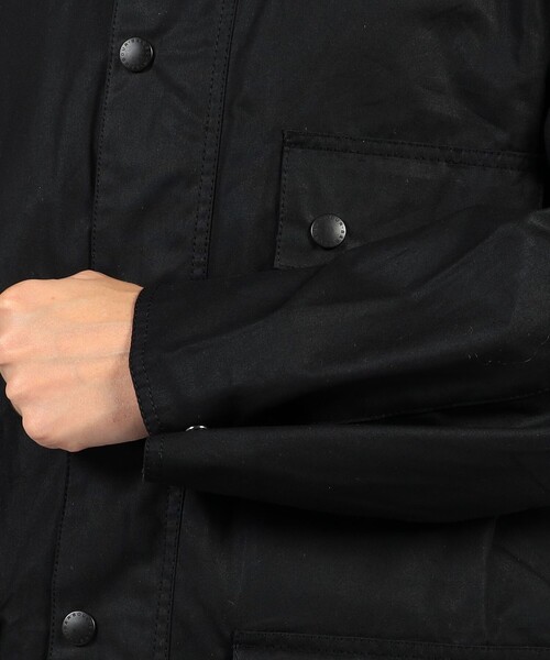 Barbour（バブアー）の「Barbour SOLWAY オーバーサイズ ワックスジャケット（ブルゾン・メンズ・ブラック/カーキ・36/38/40）」の11枚目の写真