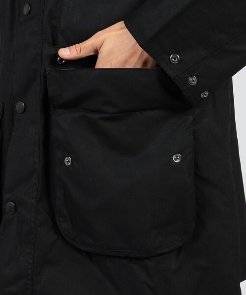 Barbour（バブアー）の「Barbour SOLWAY オーバーサイズ ワックスジャケット（ブルゾン・メンズ・ブラック/カーキ・36/38/40）」の12枚目の写真