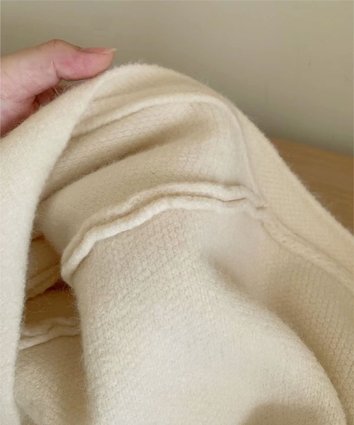 aimoha(アイモハ)の「無地ロング丈カーディガンコート(カーディガン/ボレロ・レディース・ライトベージュ/ブラック/ブラウン・FREE)」の17枚目の写真