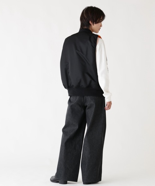 Alpha Industries(アルファインダストリーズ)の「Alpha Industries/アルファ インダストリーズ/MA-1 VEST/エムエーワン ベスト(MA-1・メンズ・ブラック・2XL/L/M/S/XL/XS)」の12枚目の写真