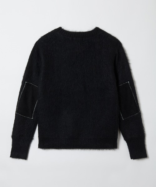 soduk(スドーク)の「holes knit sweater(ニット/セーター・レディース・ブラック/グレー/グリーン・ONE SIZE)」の14枚目の写真