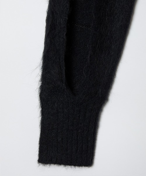 soduk(スドーク)の「holes knit sweater(ニット/セーター・レディース・ブラック/グレー/グリーン・ONE SIZE)」の16枚目の写真