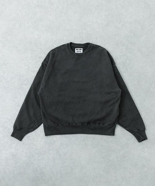 URBAN RESEARCH（アーバンリサーチ）の「LOGIC ONE PIGMENT SWEAT（スウェット・メンズ・グリーン/オレンジ/ブラック・MEDIUM/LARGE）」の11枚目の写真