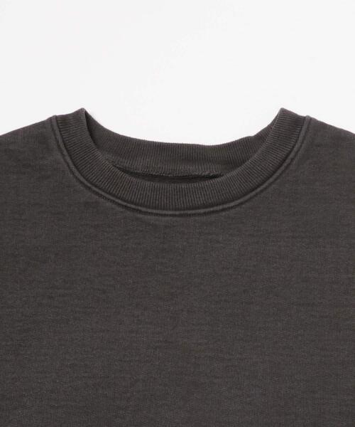 URBAN RESEARCH（アーバンリサーチ）の「LOGIC ONE PIGMENT SWEAT（スウェット・メンズ・グリーン/オレンジ/ブラック・MEDIUM/LARGE）」の13枚目の写真