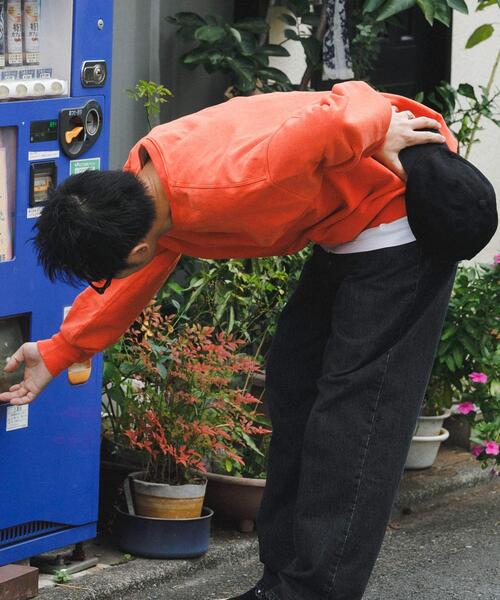 URBAN RESEARCH（アーバンリサーチ）の「LOGIC ONE PIGMENT SWEAT（スウェット・メンズ・グリーン/オレンジ/ブラック・MEDIUM/LARGE）」の19枚目の写真