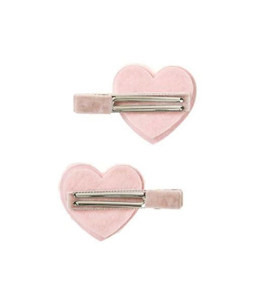EMIS（イミス）の「FUR HEART HAIRPIN（バレッタ/ヘアクリップ・レディース・ピンク/ブラウン/ブラック/アイボリー・FREE）」の13枚目の写真