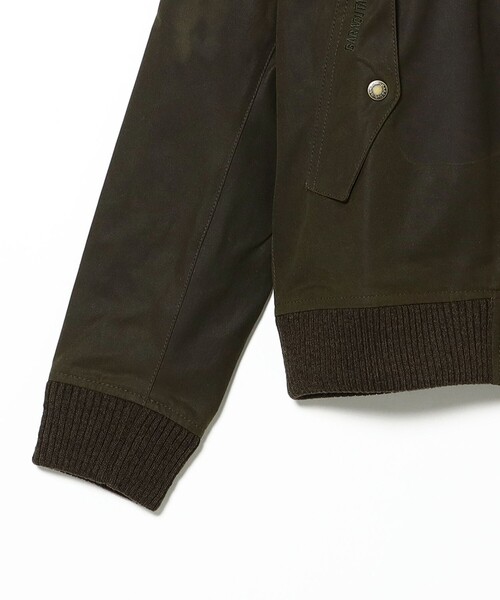 Barbour(バブアー)の「Barbour × BARACUTA / PORTON オイルドコットン ブルゾン(ブルゾン・メンズ・ブラック/グリーン系その他5・MEDIUM/LARGE/SMALL)」の10枚目の写真