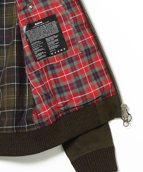 Barbour(バブアー)の「Barbour × BARACUTA / PORTON オイルドコットン ブルゾン(ブルゾン・メンズ・ブラック/グリーン系その他5・MEDIUM/LARGE/SMALL)」の11枚目の写真