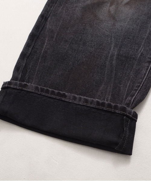 BENUSTA（ベヌスタ）の「『BENUSTA/ベヌスタ』加工ワイドデニムパンツ【GC】（デニムパンツ・メンズ・ネイビー・XL/M）」の13枚目の写真