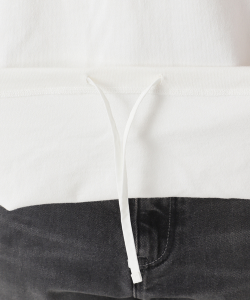 JOURNAL STANDARD relume(ジャーナルスタンダード レリューム)の「《追加》オーバーサイズヘンリーネック(Tシャツ/カットソー・レディース・ブラック/ブラック系その他/ホワイト・FREE)」の21枚目の写真
