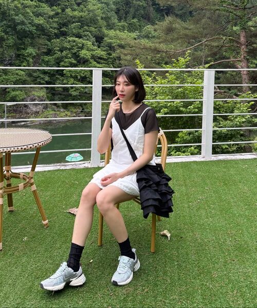 FLAREUP（フレアアップ）の「フェイフリルバッグ（FL-733_ブラック）（ショルダーバッグ・レディース・ブラック・OS）」の19枚目の写真